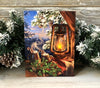 Hot Cocoa- Lighted Tabletop Canvas